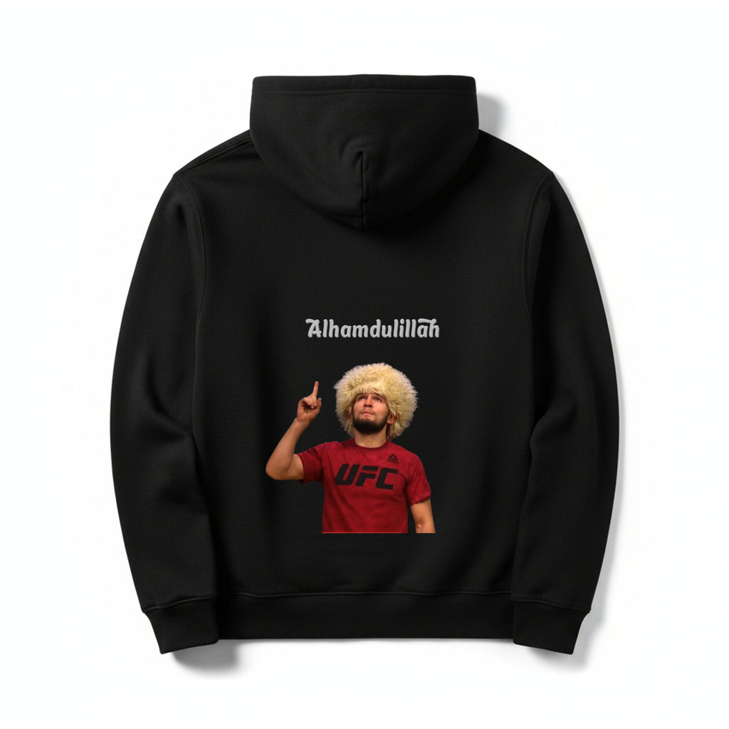 Khabib Nurmagomedov "Alhamdulillah" Dagestan Fighter Hoodie