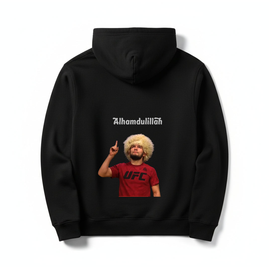 Khabib Nurmagomedov "Alhamdulillah" Dagestan Fighter Hoodie