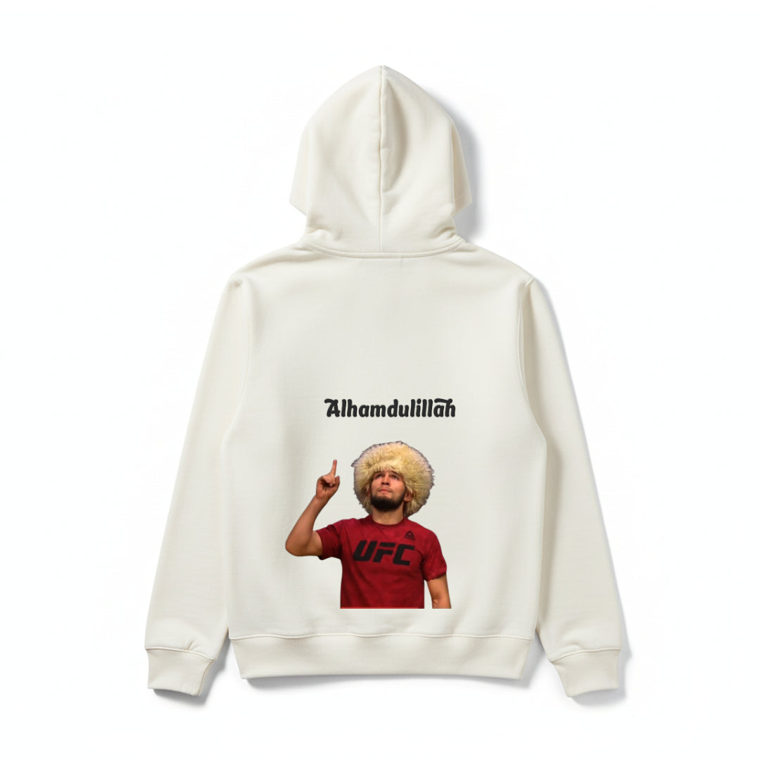 Khabib Nurmagomedov "Alhamdulillah" Dagestan Fighter Hoodie
