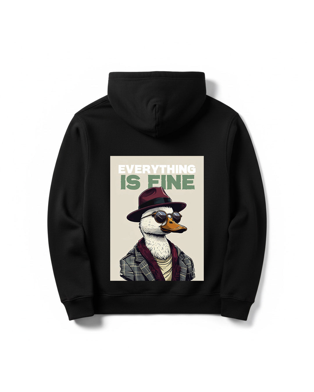 Everything is Fine – Trendy Hoodie for Everyday Vibes