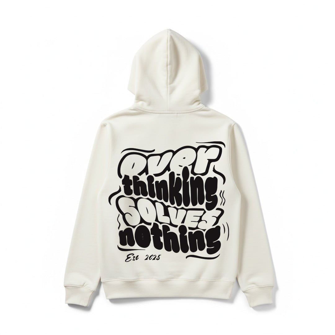 Graphical Design Printed Hoodies - Silver Stich