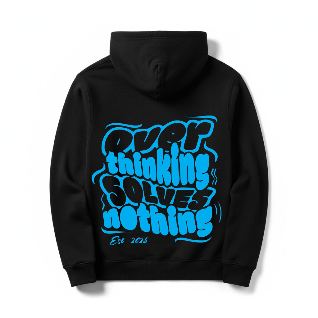 Graphical Design Printed Hoodies - Silver Stich