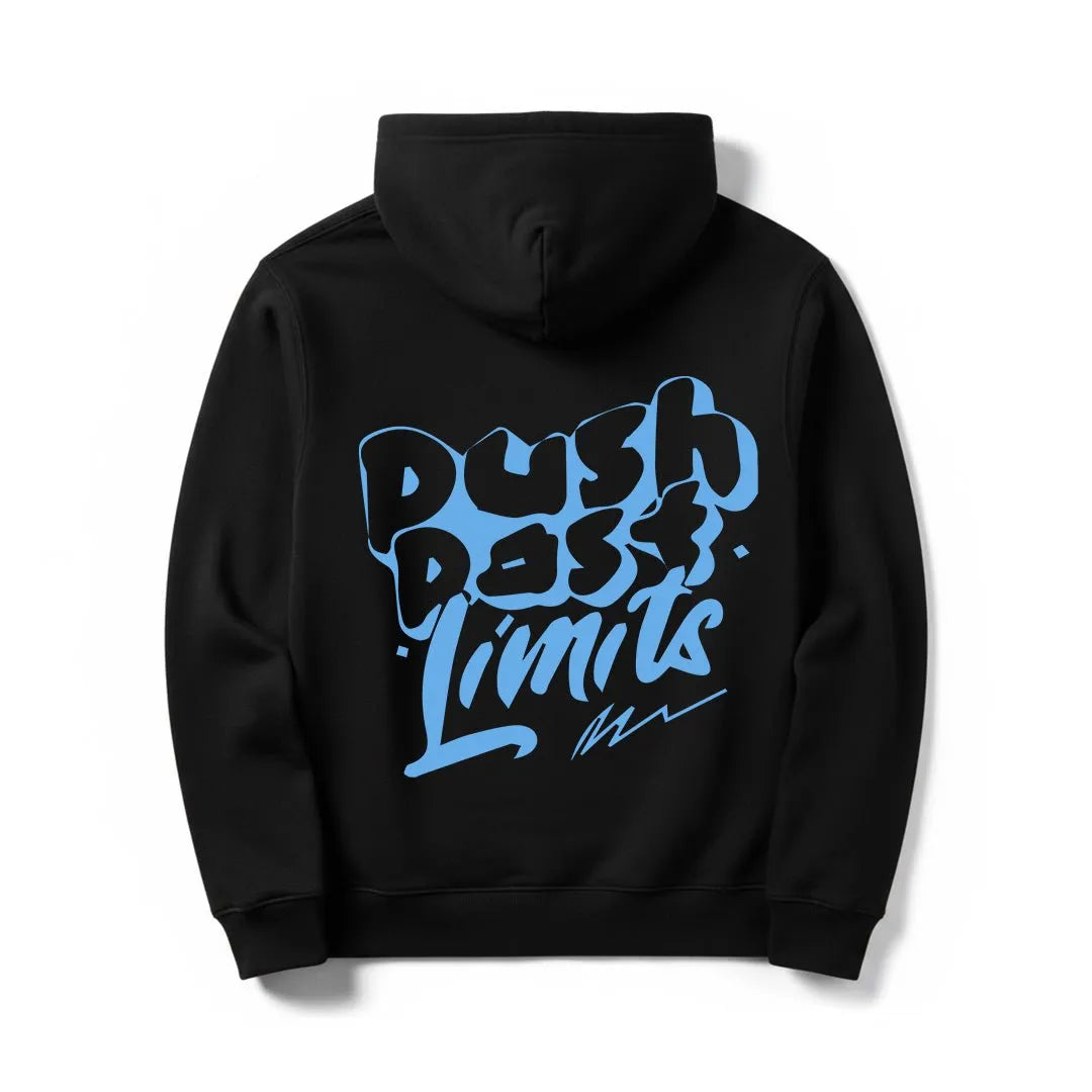 Graphical Printed Hoodies - Silver Stich